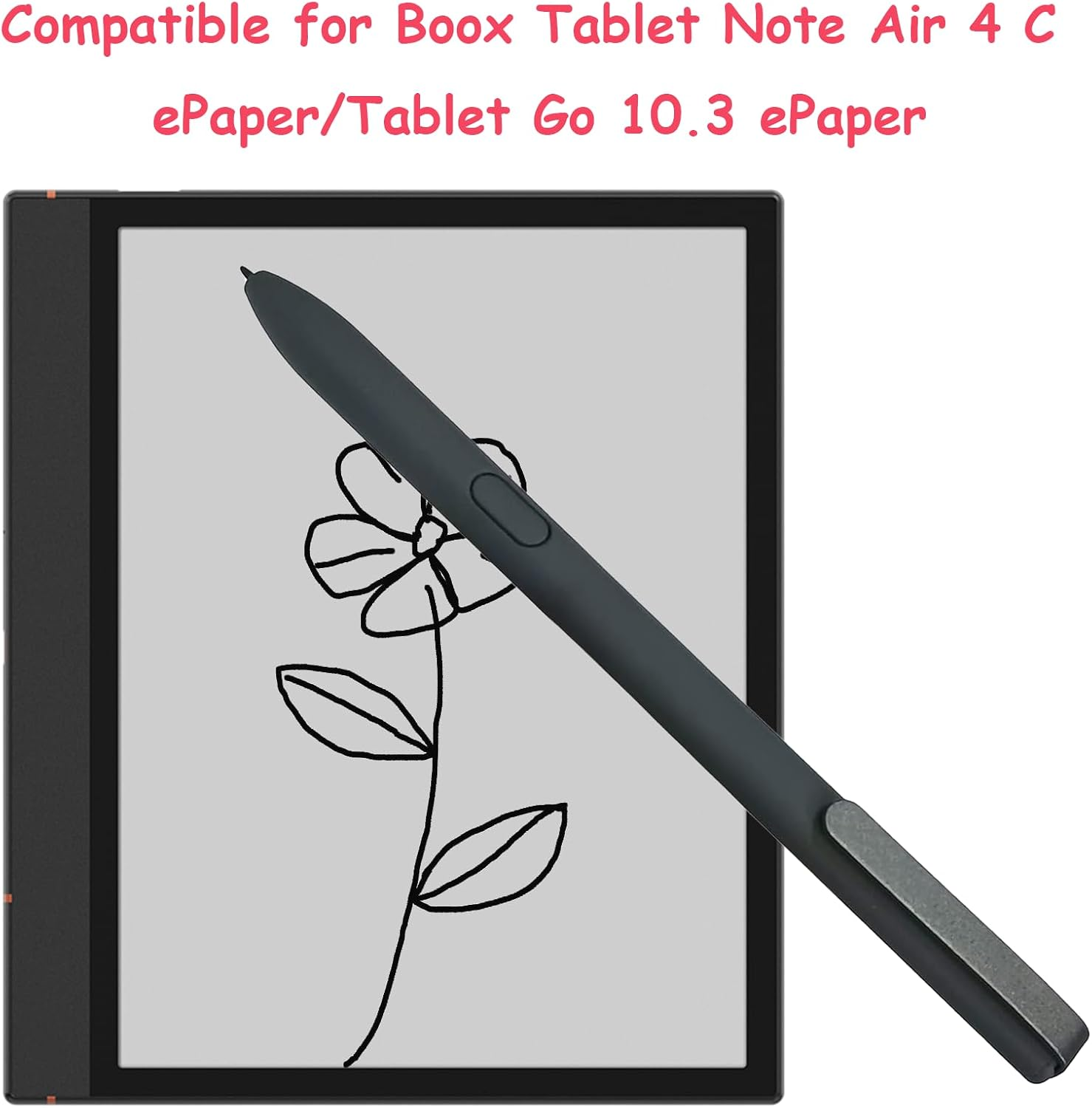 Lixiongbao Stylus Pen for BOOX Tablet Note Air 4 C & Go Color 7 - Black E Ink Pen with Nibs image number 3