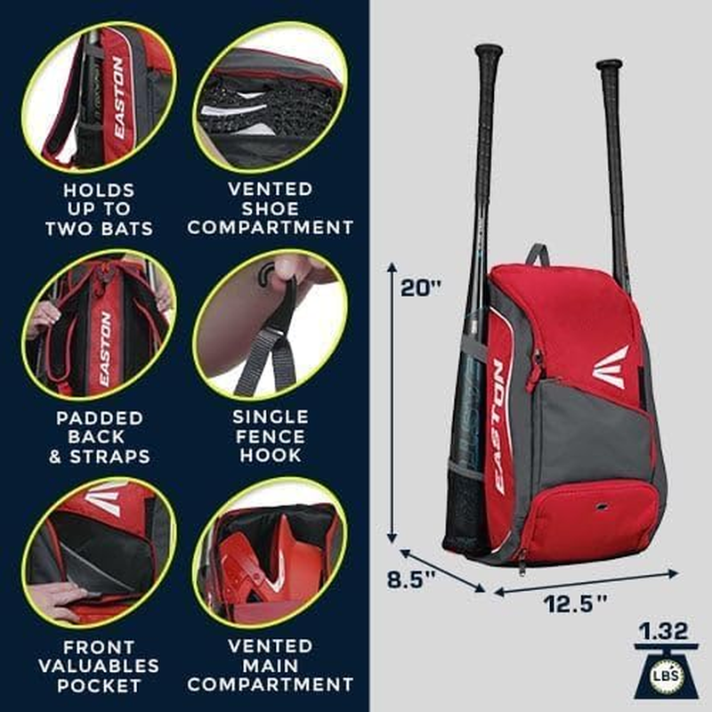 Easton | Game Ready Backpack Equipment Bag | Adult | image number 1