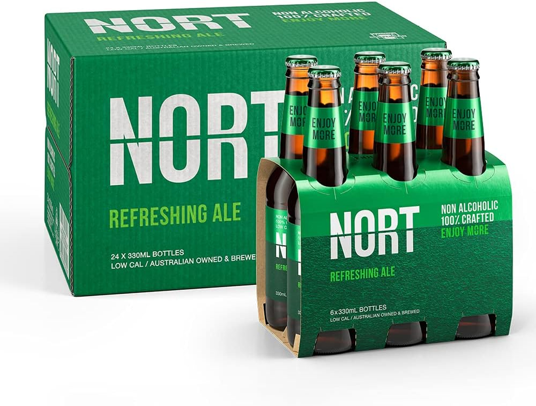 Modus Operandi NORT Refreshing Fruity Non Alcoholic Craft Beer, 330Ml Case of 24 image number 1