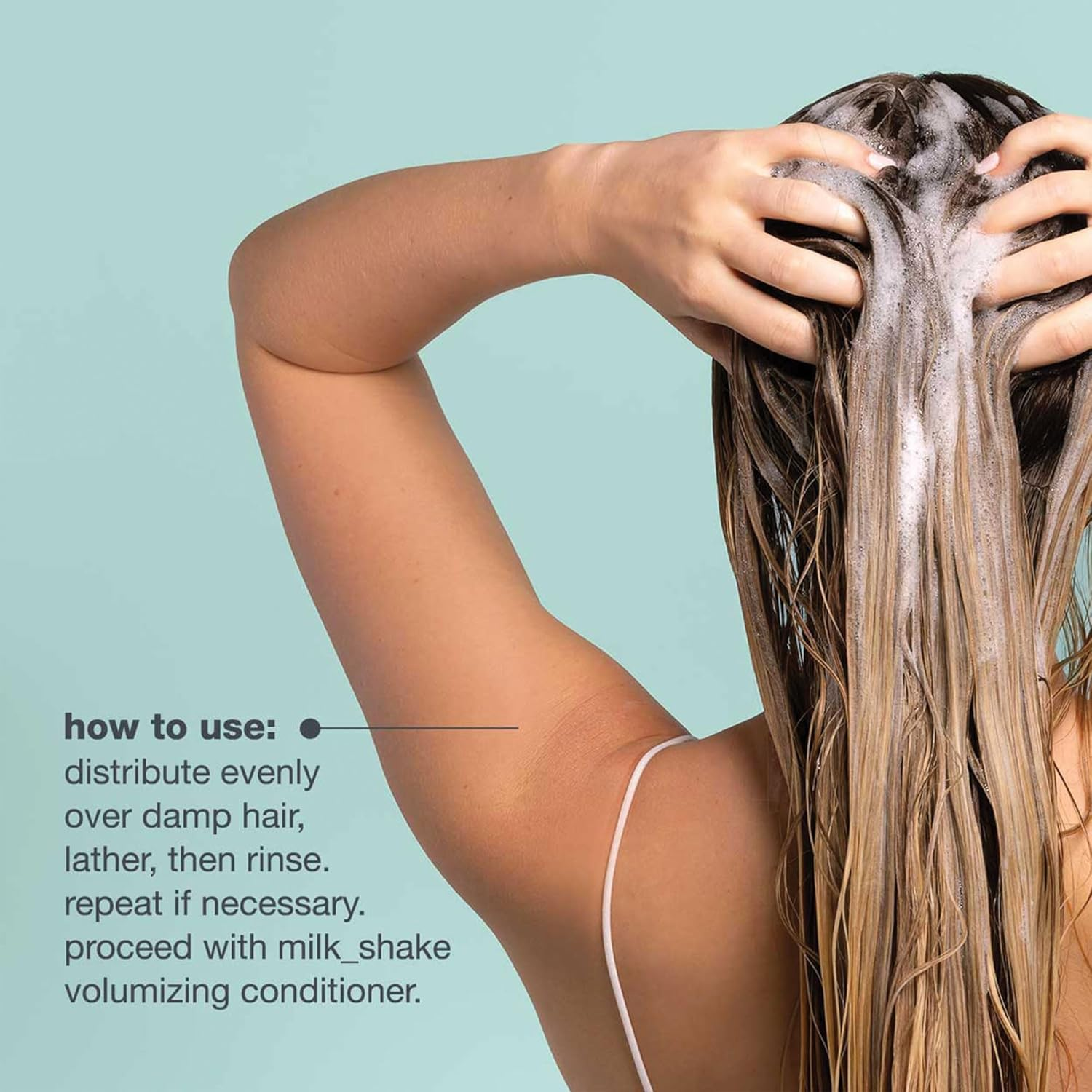 Milk_Shake Volume Solution Volumizing Shampoo 300 Ml image number 4