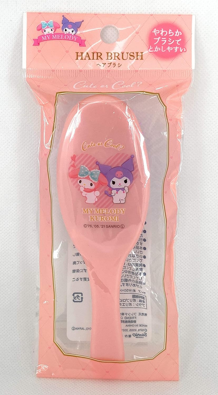 Sanrio My Melody Cute Hair Brush 6.6In X 2.0In X 1.0In Pink, Purple