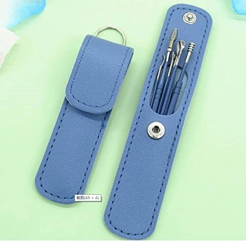 6-Piece Ear Wax Removal Set, Stainless Steel Ear Cleaning Tools, Ear Cleaner Set, for Ear Cleaning of Adults and Children image number 1