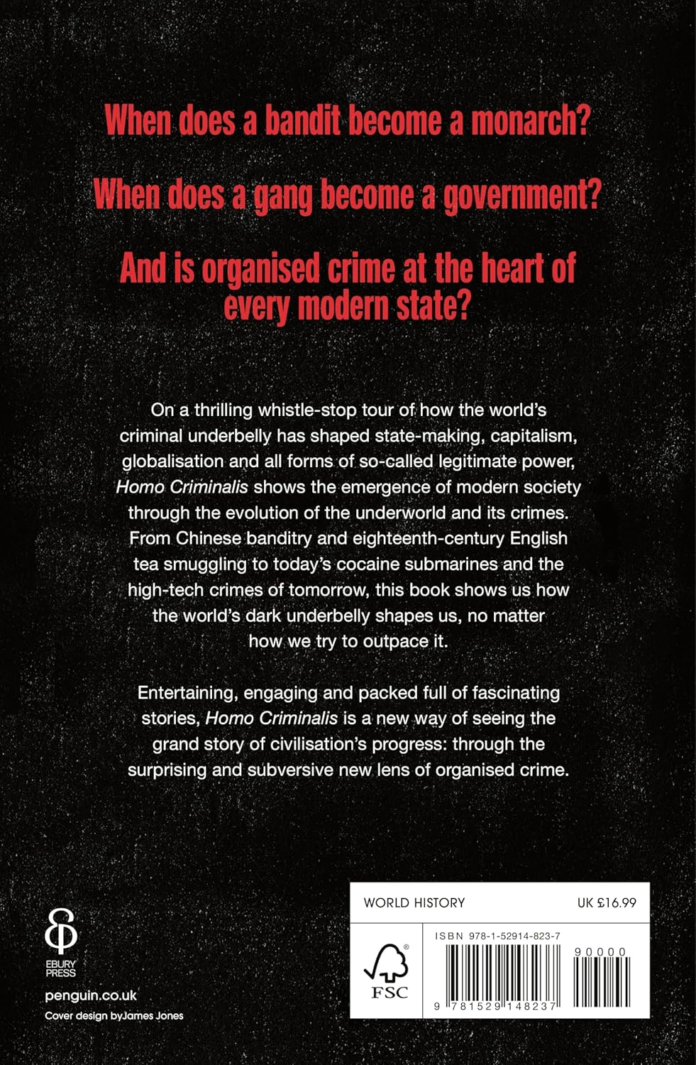 Homo Criminalis: How Crime Organises the World image number 1