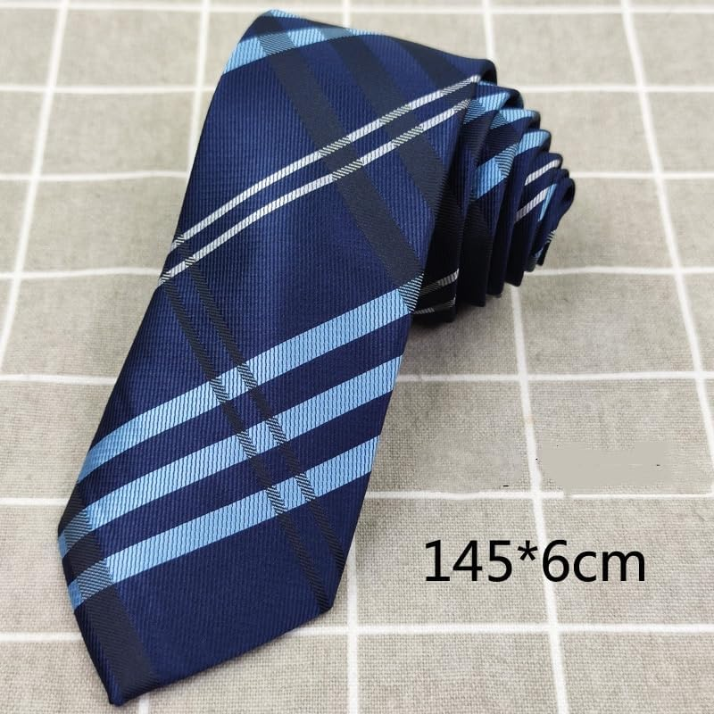 Exquisite Plaid Check Woven Microfiber Men'S Tie image number 1
