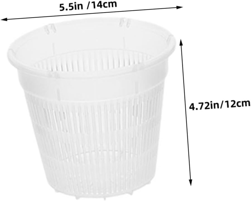 CANIGHT 6Pcs Breathable Pots Plant Containers for Gardening for Orchids and Flowers Flexible and Wear-Resistant image number 4