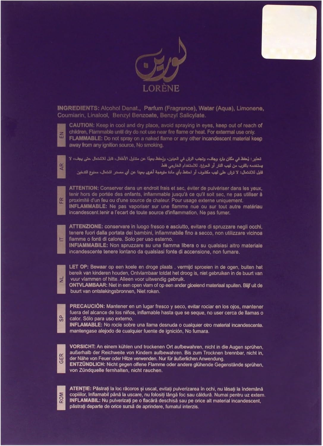 Niche Collection - Lorene by Khalis for Women - 3.4 Oz EDP Spray image number 5