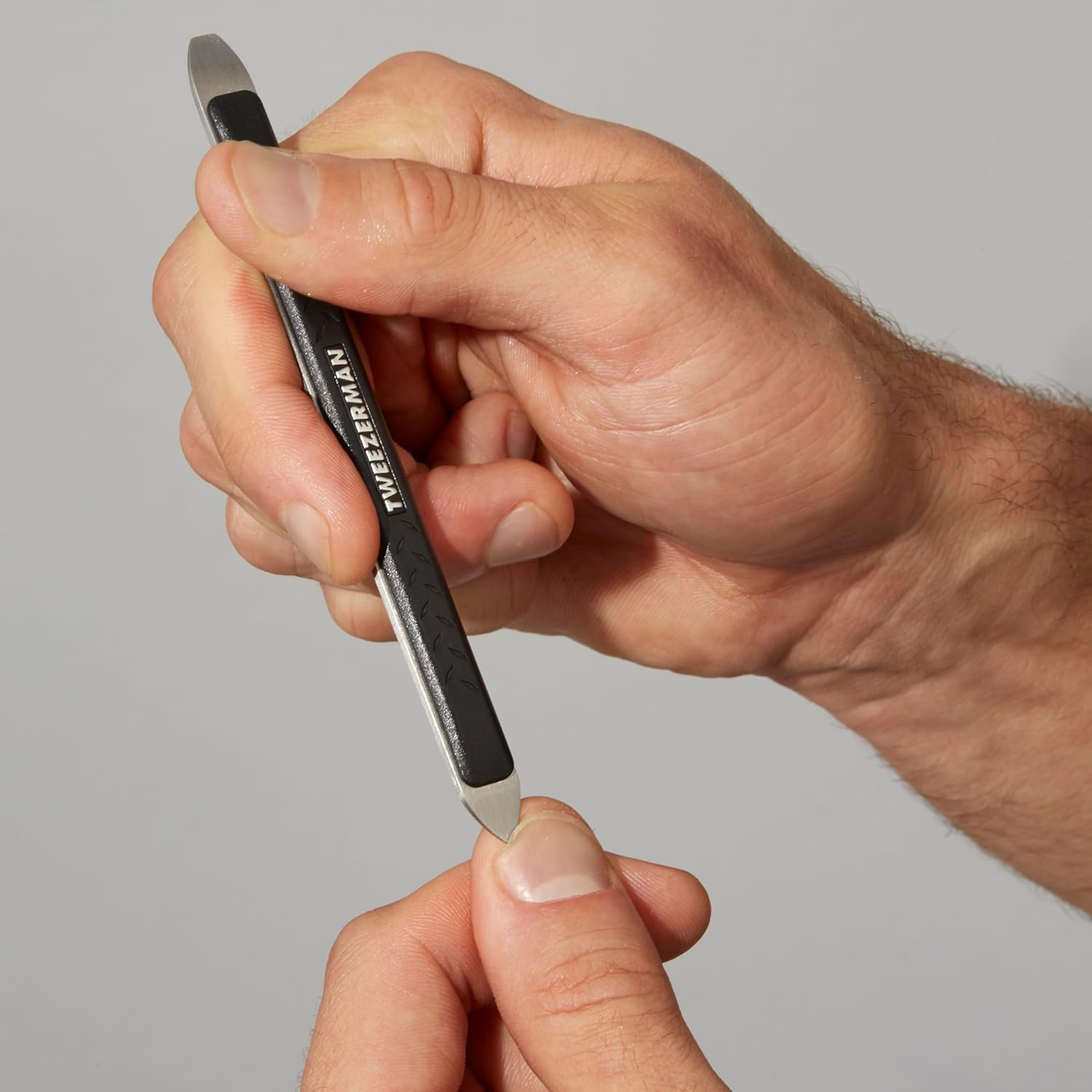 TWEEZERMAN Gear Manicure and Pedicure Care Set for Men, Stainless Steel Gift Set image number 1