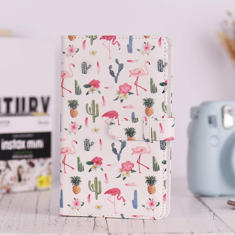 96 Pockets P Album P Book Album for 9 8 7S 70 25 50S 90 Color Films P Camera Paper for Name Card Credit Card Pattern 2 image number 1