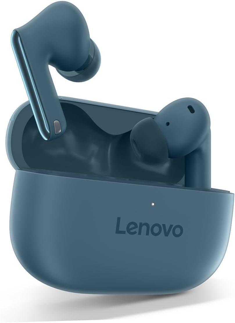 Lenovo TWS Earbuds Yoga PC Edition Tidal Teal Active Noise Cancellation Bluetooth 5.3 Wireless Earbuds ENC 3-Mic Clear Calls AI EQ Mode Switch for Gaming, Movies, Music, and Meetings - Tidal Teal image number 5