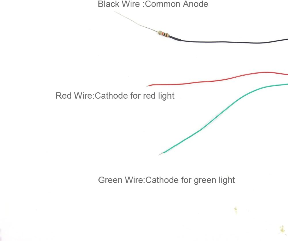 5Pcs Model Railway Block Signals Green/Red HO or OO Scale 8Cm 12V Led JTD01