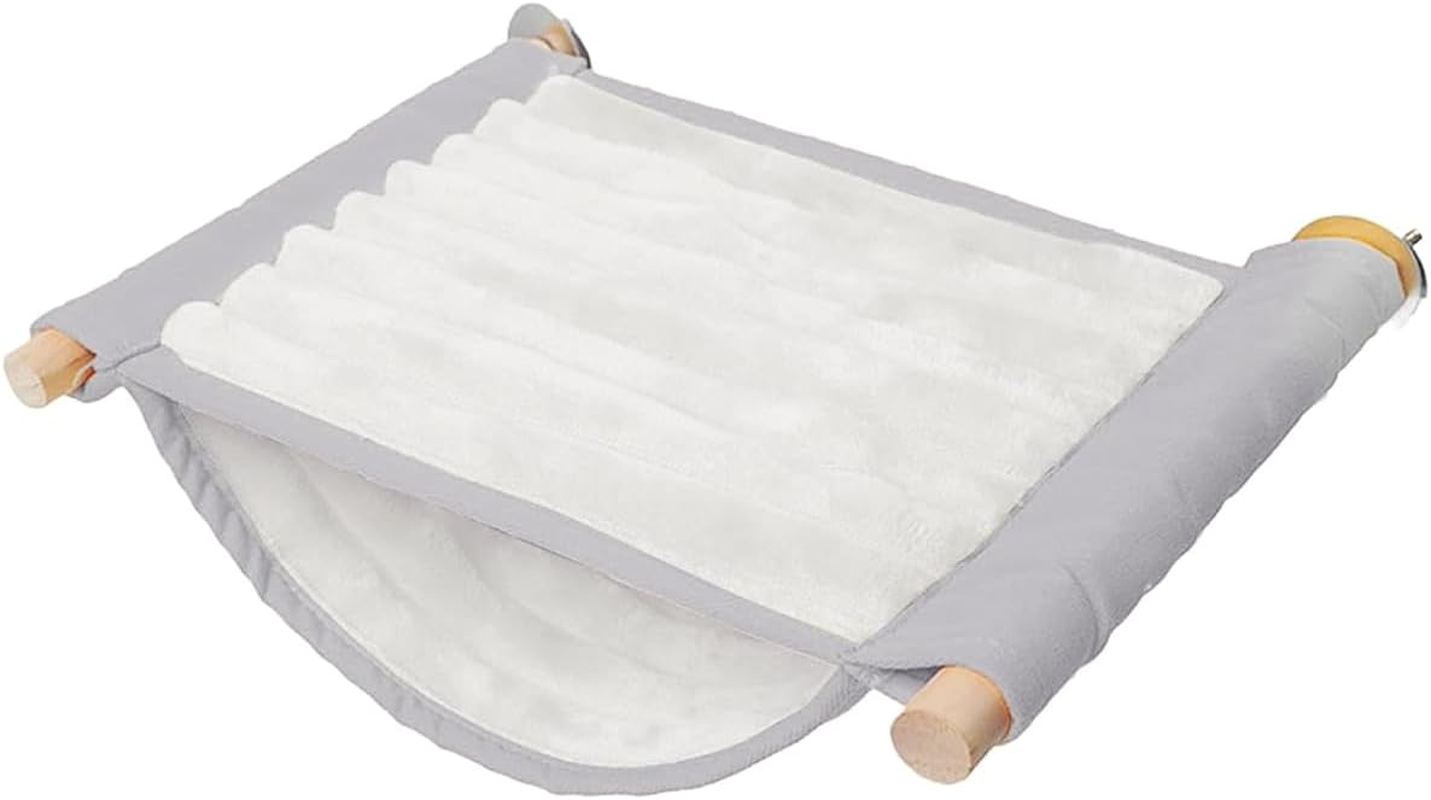 Namvo Double Parrot Hammock Bird Nest for Budgie Cockatiels Finches Hamster Gerbil image number 4