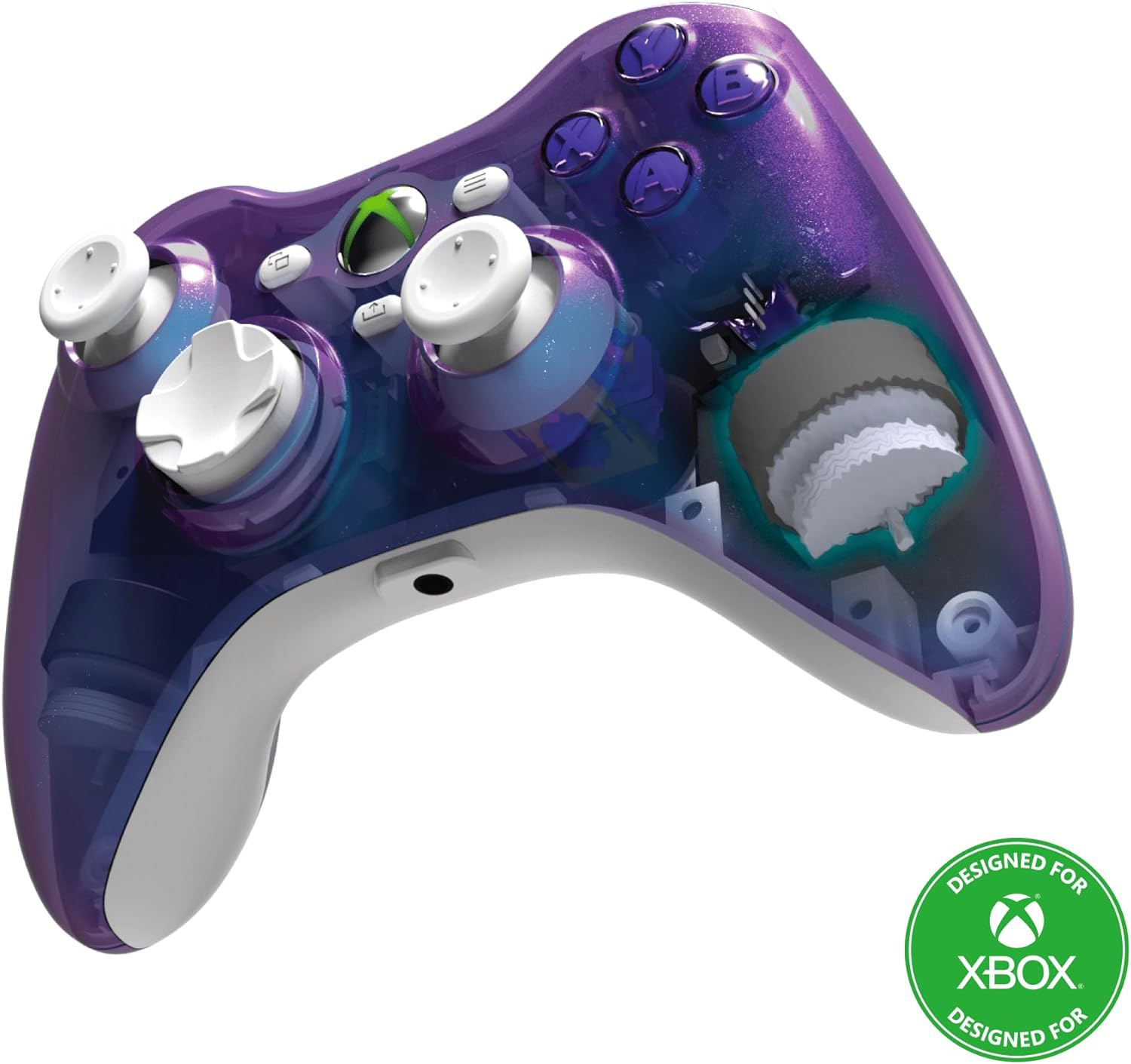 Hyperkin Xenon Wired Controller Special Edition for Xbox Series X|S/Xbox One/Windows 10|11 (Twilight Galaxy) - Officially Licensed image number 4
