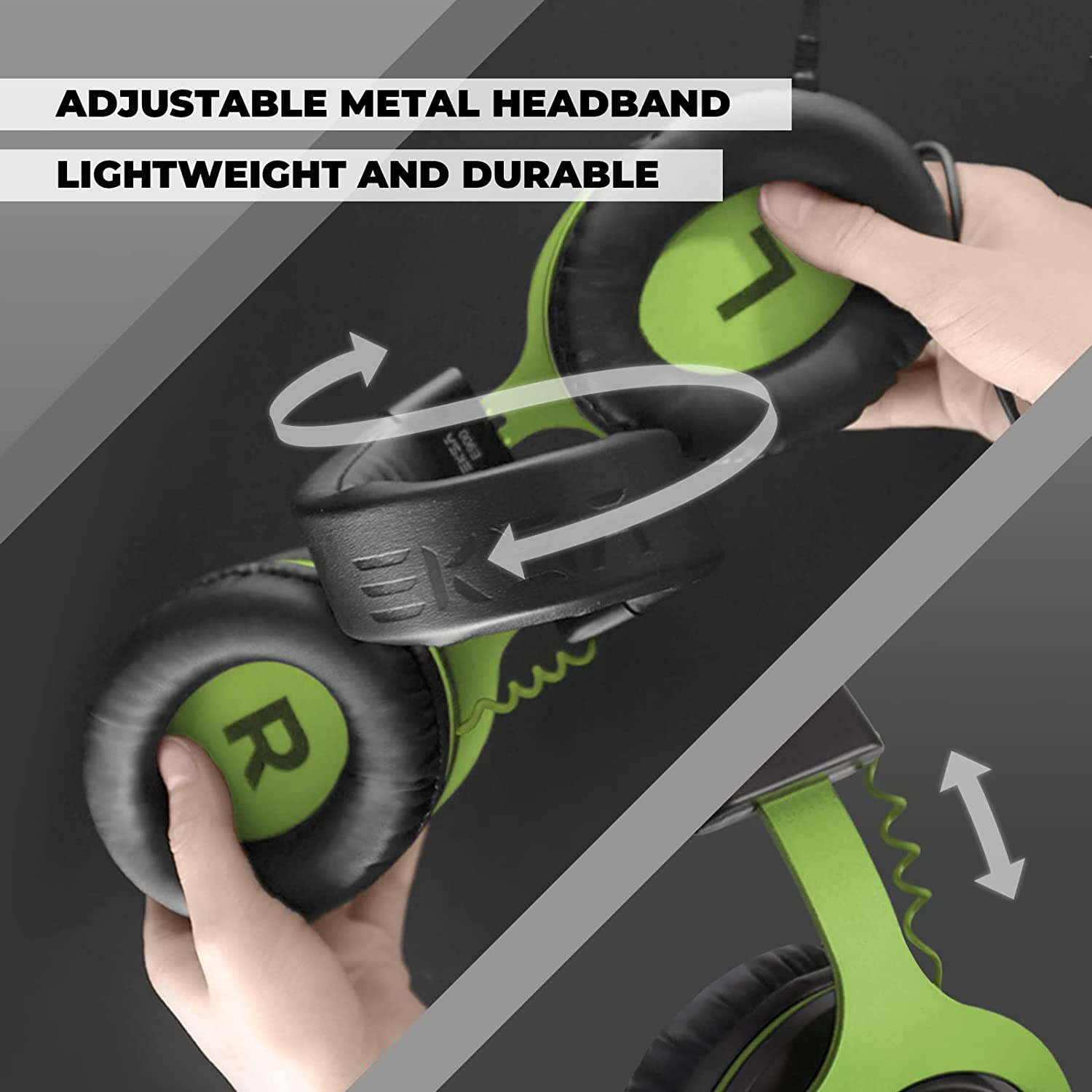 EKSA Gaming Headphones with Noise Canceling Mic E900 image number 4