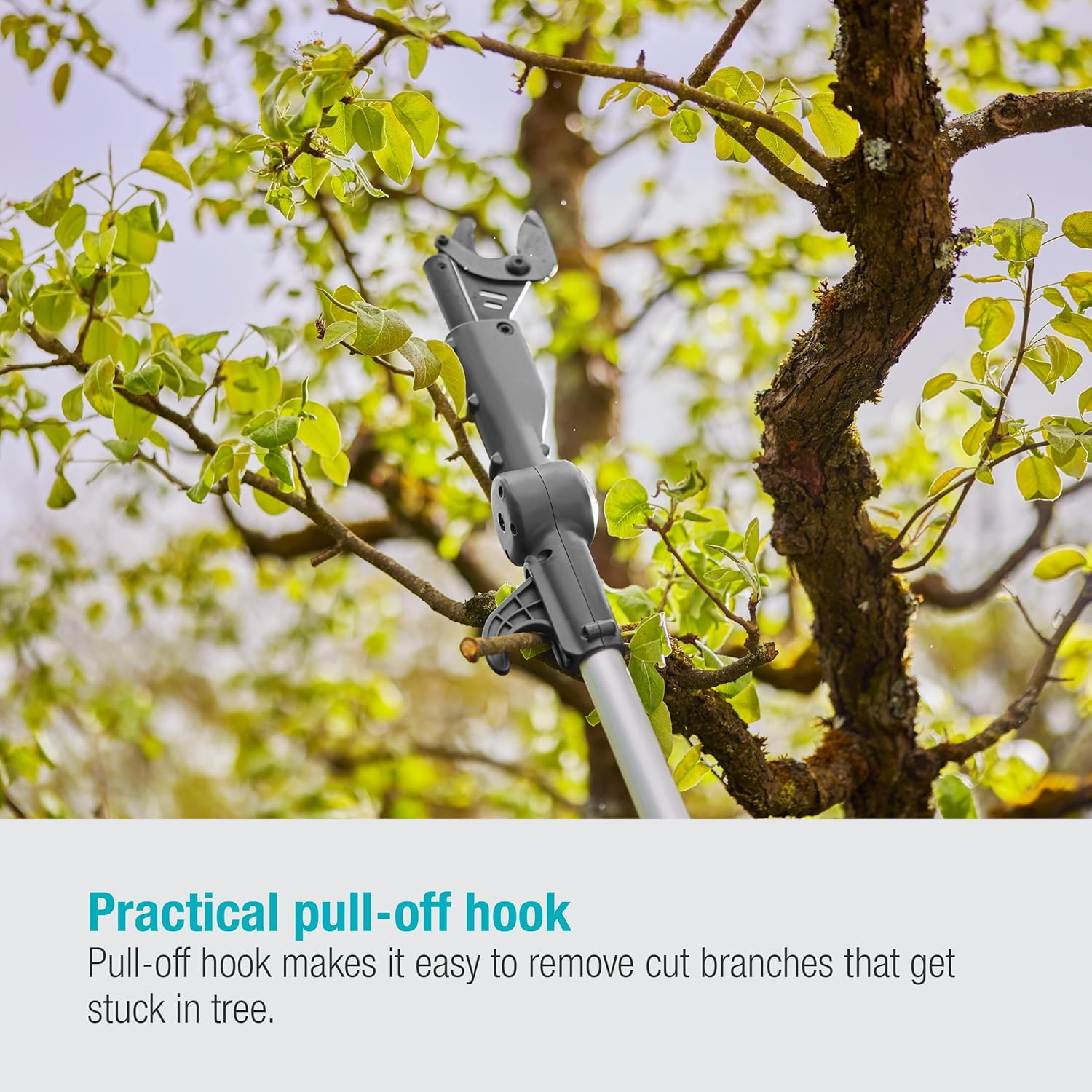 Gardena Battery Telescopic Pruning Lopper Highcut 360 Skin image number 1