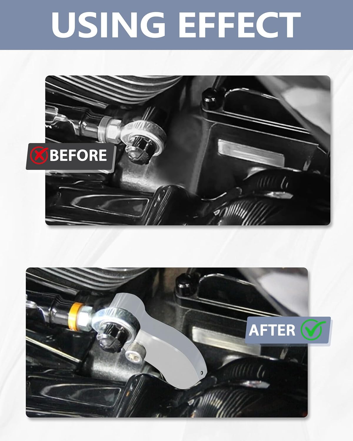 EZ Shift Neutral Gear Assist Bracket for Harley M8 2018-2025 Touring 2018-2025 Softail Breakout Motorcycle Black image number 5