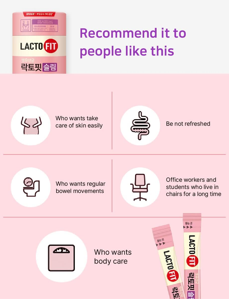 FARMER QUEEN [CKD] New Lacto-Fit Probiotics Slim, 2G X 60 Stick Packets image number 6