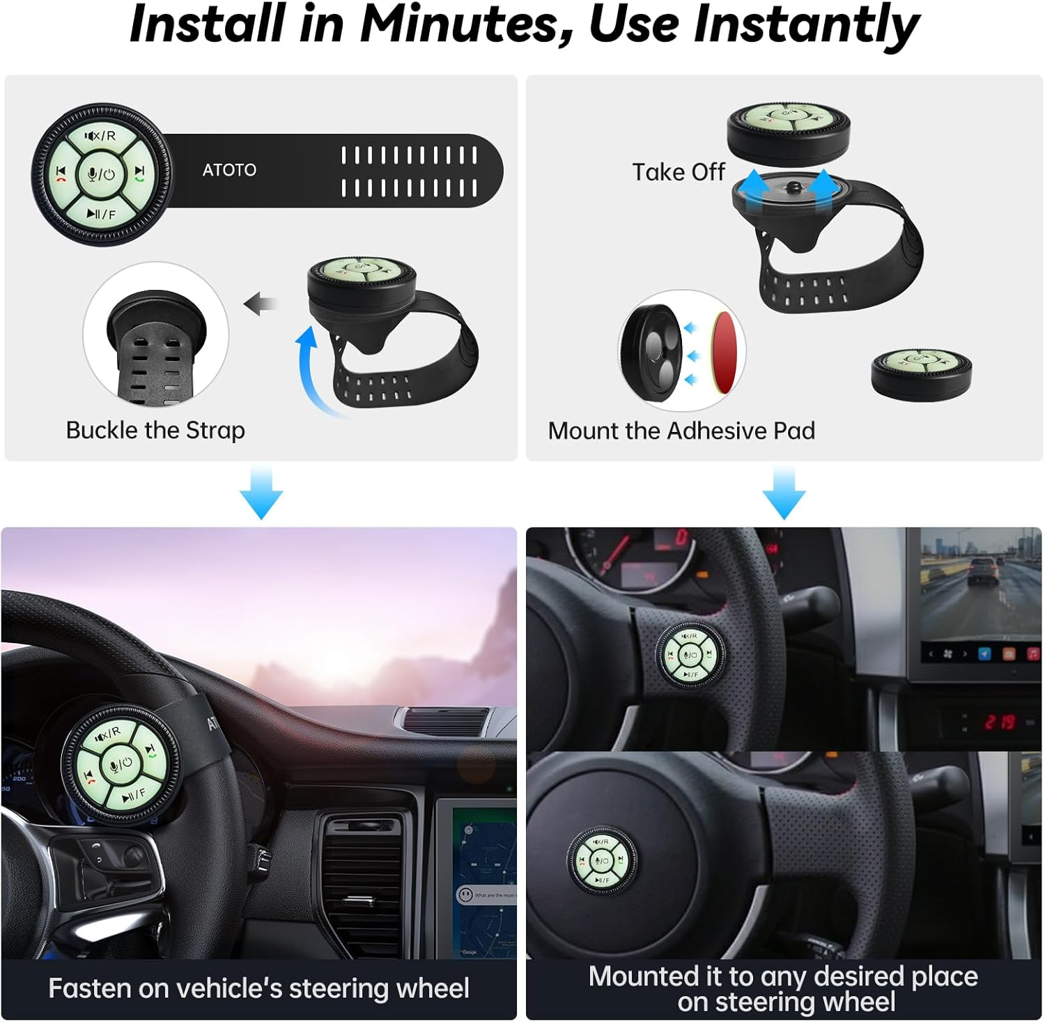 Watchband Style Multifunctional Wireless Remote That Supports Voice Command, Luminous Keys,Abs+Pc Material (Reliable from -45&deg;C to +85&deg;C),Easy Installation,Only Compatible with X10 image number 1