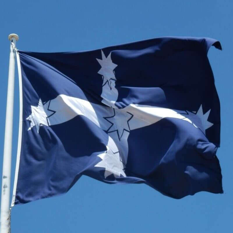 AIMALL Large Eureka Flag Southern Cross Australian Aussie Heavy Duty Australia Flags 90 X 150Cm，Indoor and Outdoor Use, with Metal Grommets image number 5