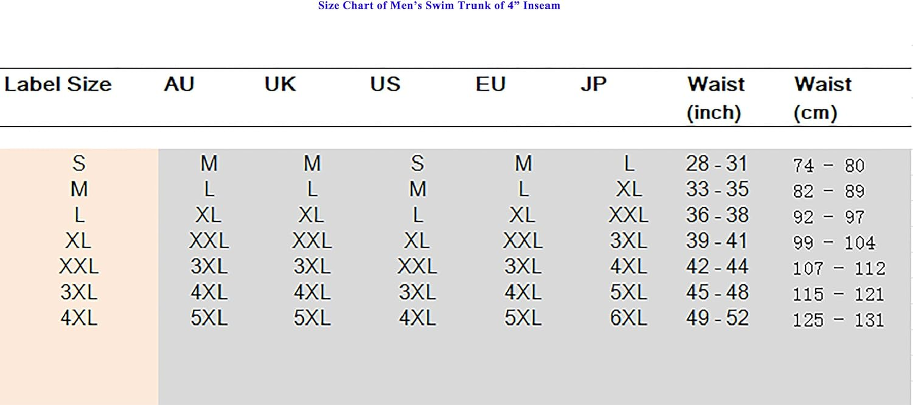 Zingther Men'S Stretchy Quick-Dry Swim Trunks, 4" Inseam Shorts with Pockets image number 5