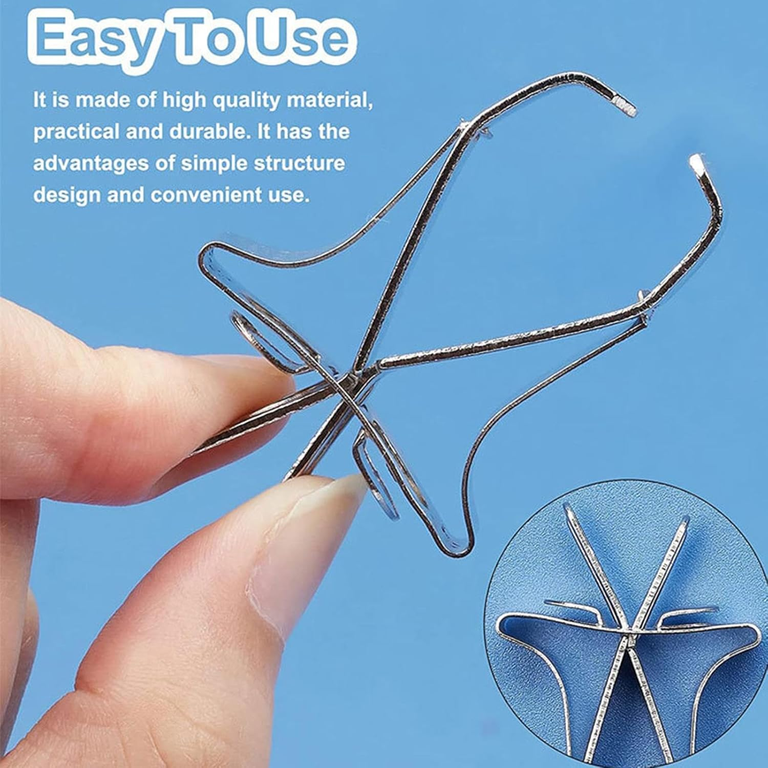 Bird Cage Food Holder, Parakeet Feeder Food Holder, Fruit Fork, Fruit Vegetable Skewer, Small Animal Feeders Stainless Steel for Parrots, Cockatiel, Budgie