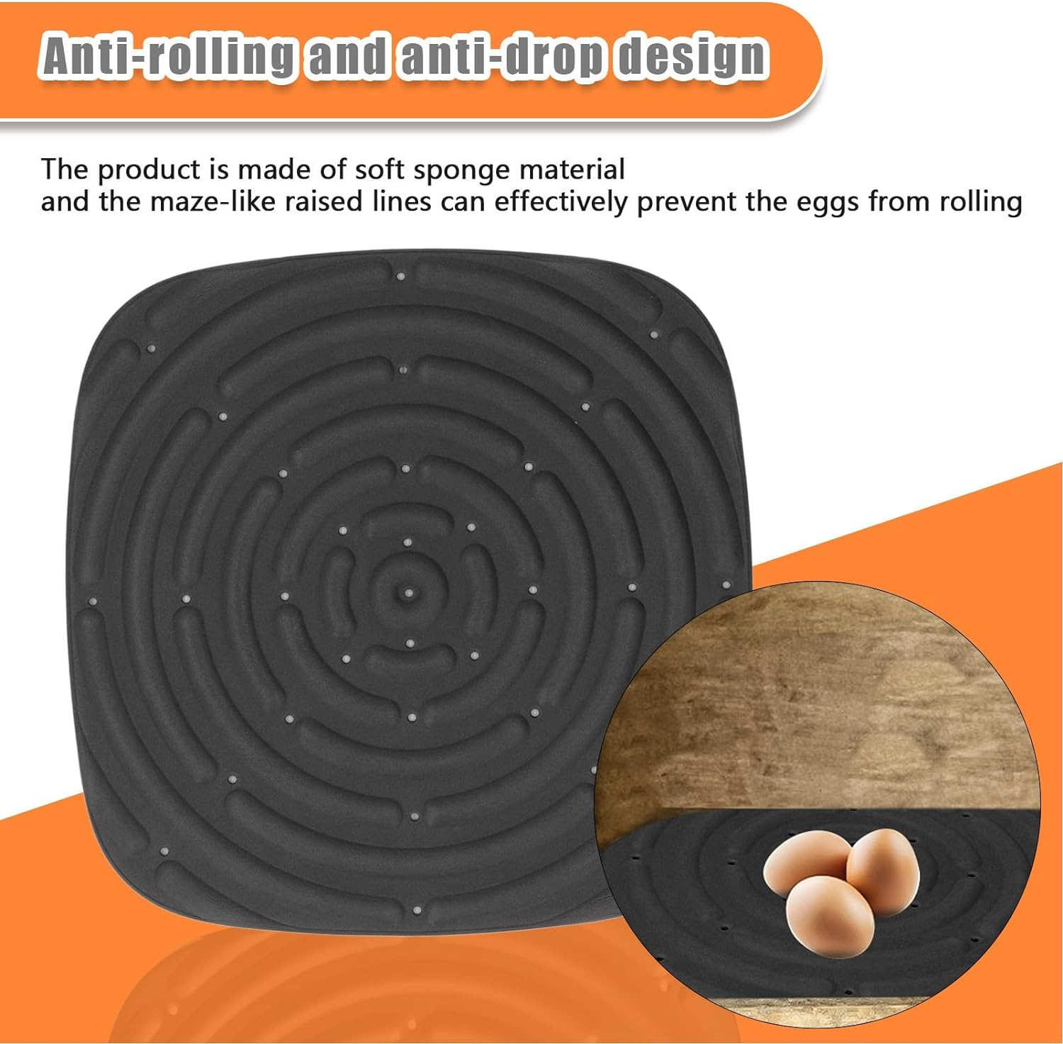 4Pcs Chicken Nesting Box Pads, Washable Chicken Nest Box Liners, 12In Chicken Nesting Pads, Chicken Bedding Chicken Coop Mats for Chicken Laying Boxes, Hen House Eggs Protecting image number 2