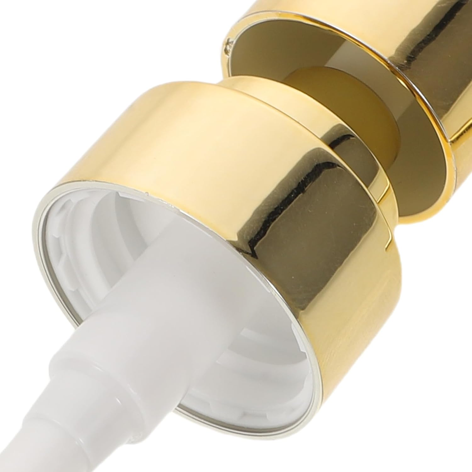 DECHOUS 8Pcs Soap Dispenser Pump - Gold Plastic Soap Pump for Lotion Shampoo - Fits Regular 28Mm Bottles - Replacement Dispenser Top for Kitchen and Bathroom Lotion Refill - Golden image number 6