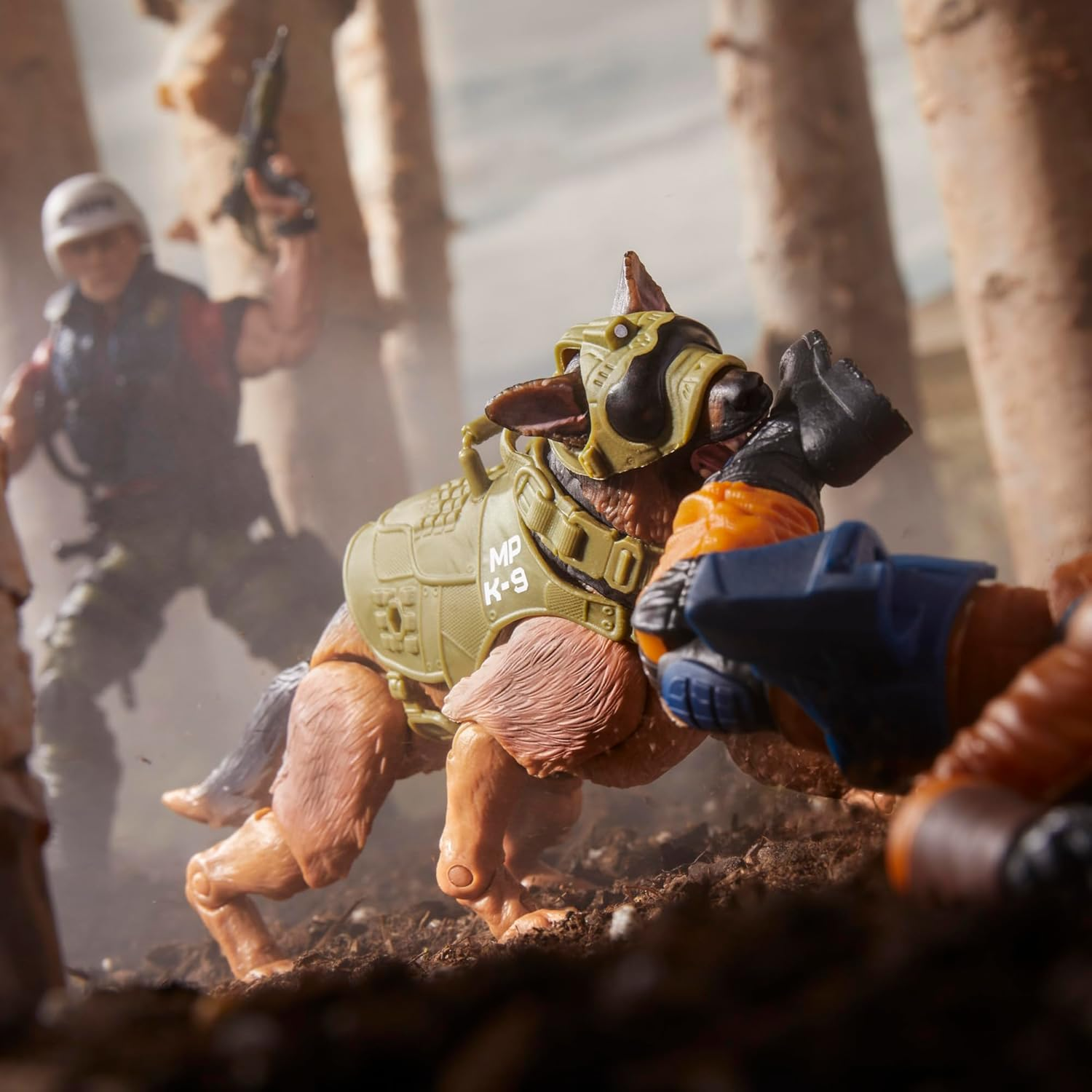 G.I. Joe Classified Series #157, Christopher Law Lavigne & Order, Collectible 6 Inch Action Figure & German Shepherd Dog Figure with 14 Accessories