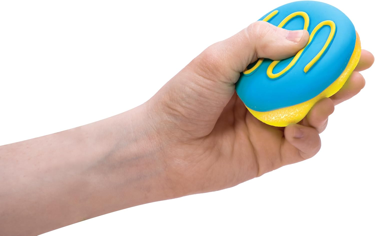 Needoh - Jelly Donuts Squishy Fidget Toy, Stress Relief Sensory Ball, Soft & Stretchy, Fun Party Favour for Kids & Adults, Ages 3+ image number 6