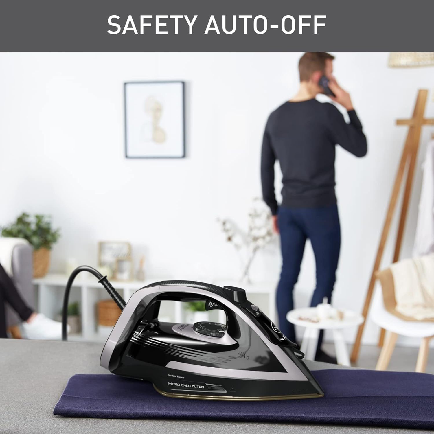 Tefal Puregliss Steam Iron FV8062 image number 3