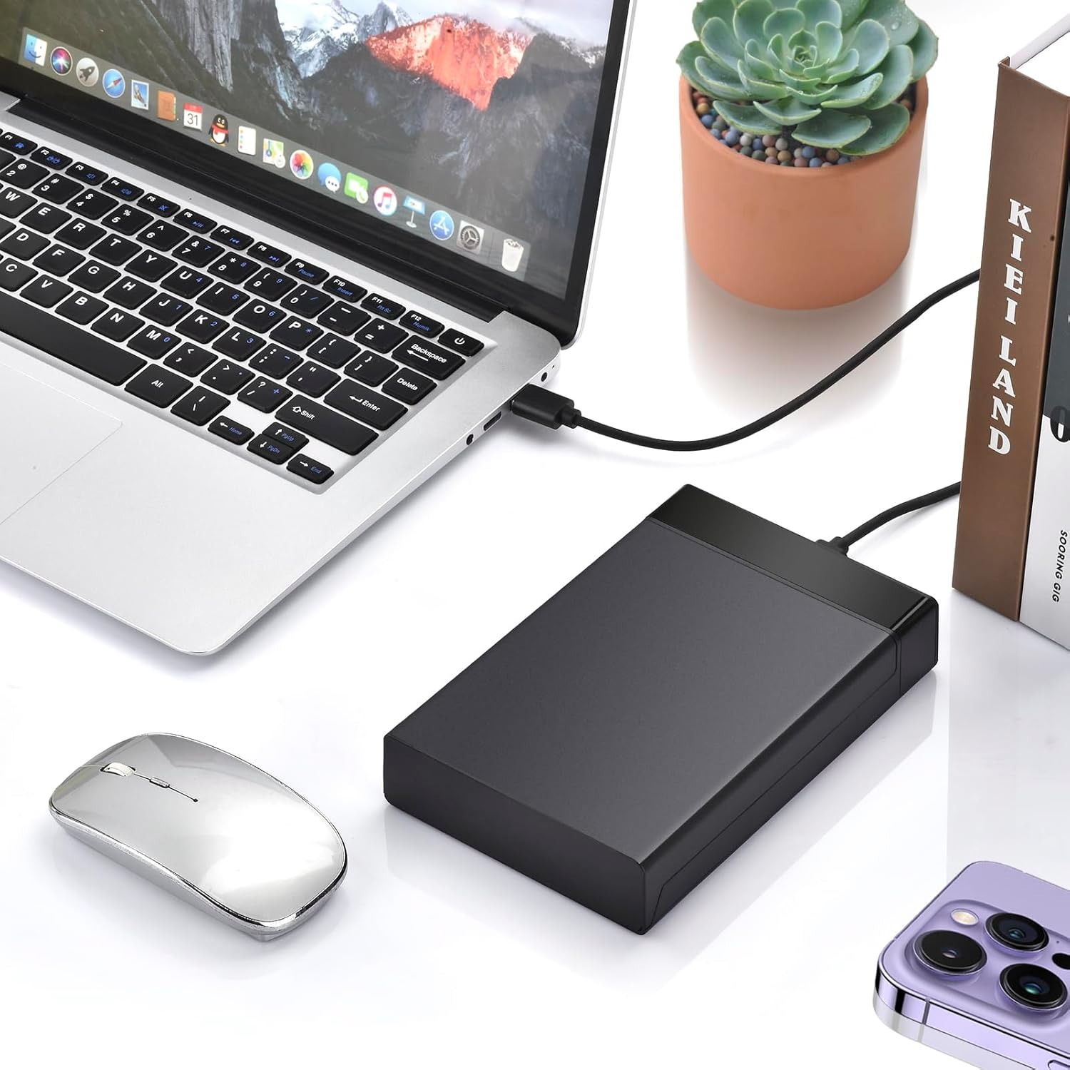 Amtake USB 3.0 to SATA External Hard Drive Docking Station for 2.5 and 3.5 Inch SATA HDD/SSD Hard Drive Enclosure, Supports UASP image number 6