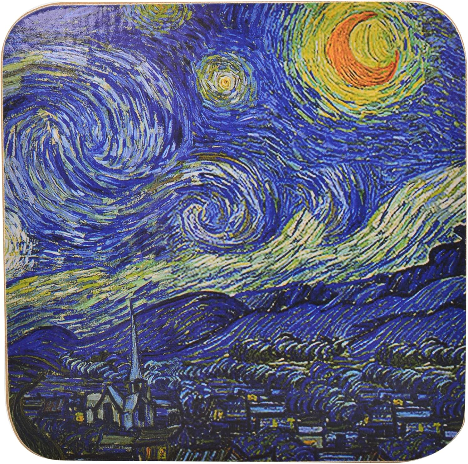 Lesser & Pavey Gibson Gifts Vincent Van Gogh Drink Coasters Set of 4 - Featuring 4 Iconic Van Gogh Paintings image number 6