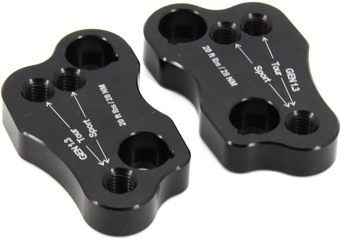 LOTFI Motorcycle Accessories Fit for Goldwing GL1800 GL 1800 2020 2018 2019 Handlebar Clamp Raised Extend Handlebar Mount Riser image number 1