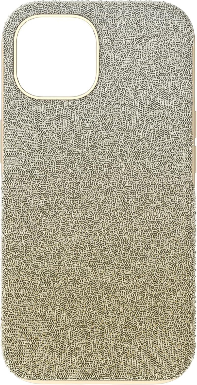 Swarovski High Smartphone Case for Iphone 15, Silver Phone Case with Radiant Crystals image number 5