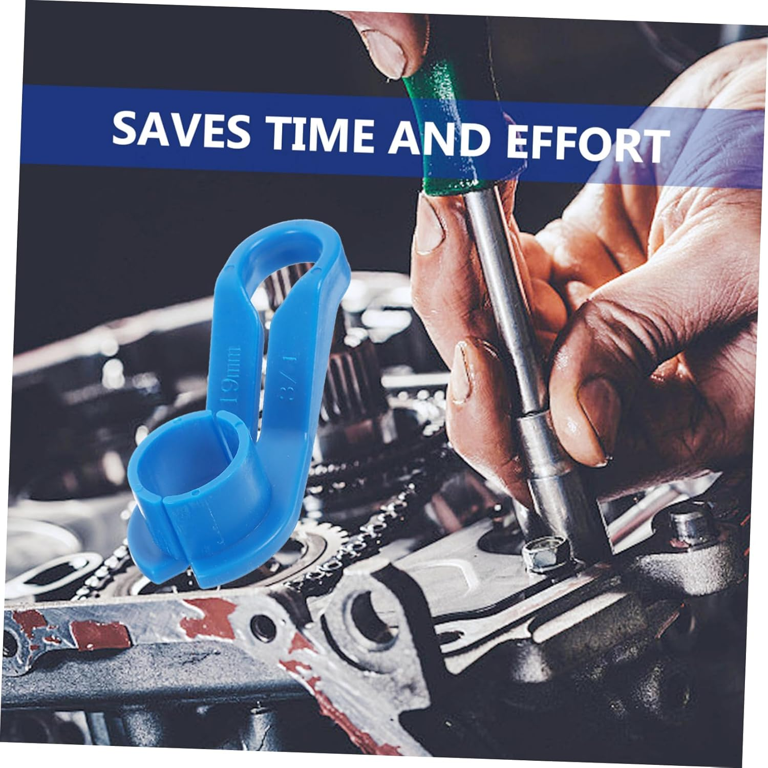 COSMEVIVI 7Pcs Fuel Line Disconnect Tool Set Automotive Engine and Air Conditioning Hose Removal Kit for Car Ac and Fuel System Maintenance image number 3