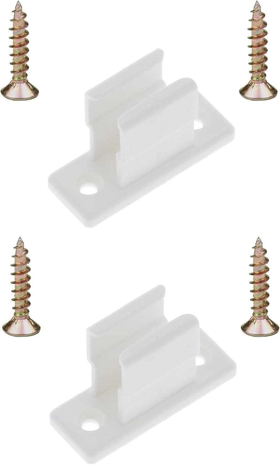 Cyclingcolors 2 X Crank Holder for Crank Rod 13 Mm with Screw Plastic White Clip Attachment Invisible Crank Holder Window image number 3