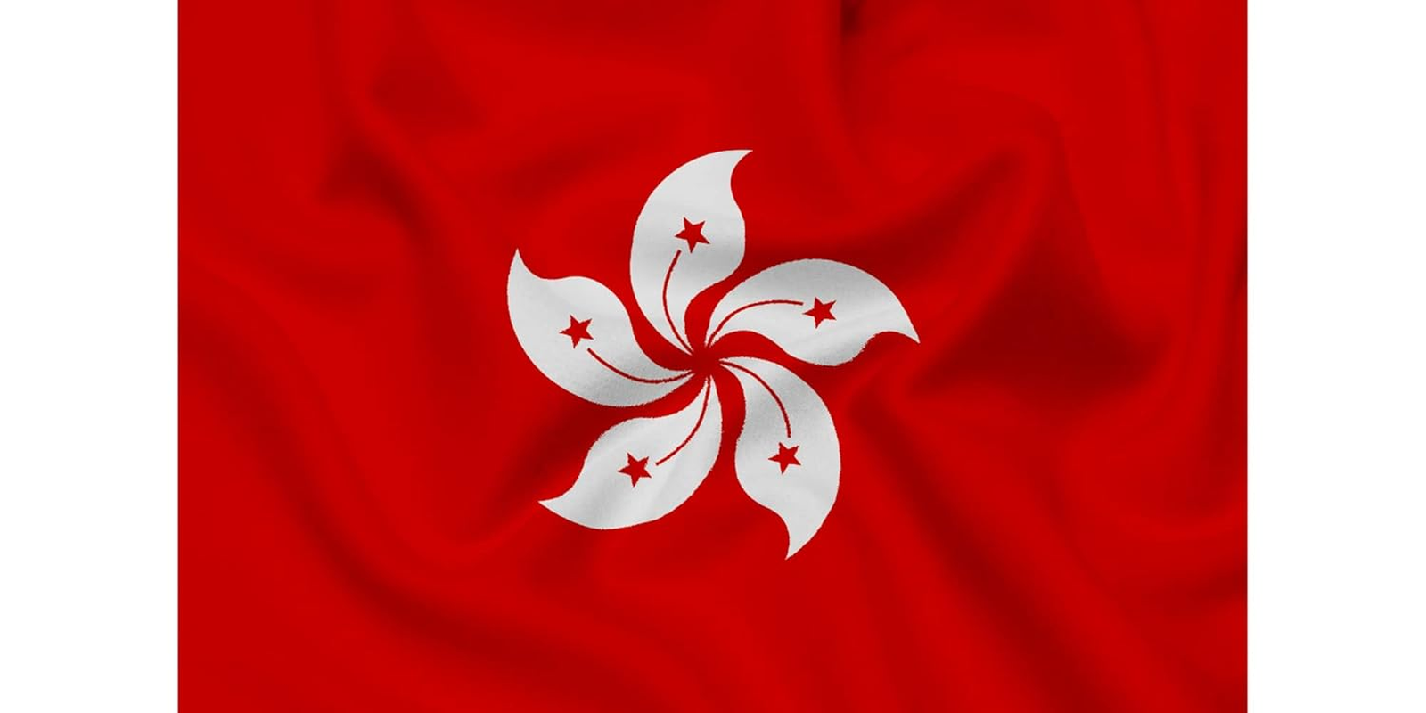 Hong Kong Country Flag | Double Stitched National Flag of Hong Kong Use for Indoor-Outdoor Purpose | Lightweight, Bright & Vivid Colors, Flag of Hong Kong
