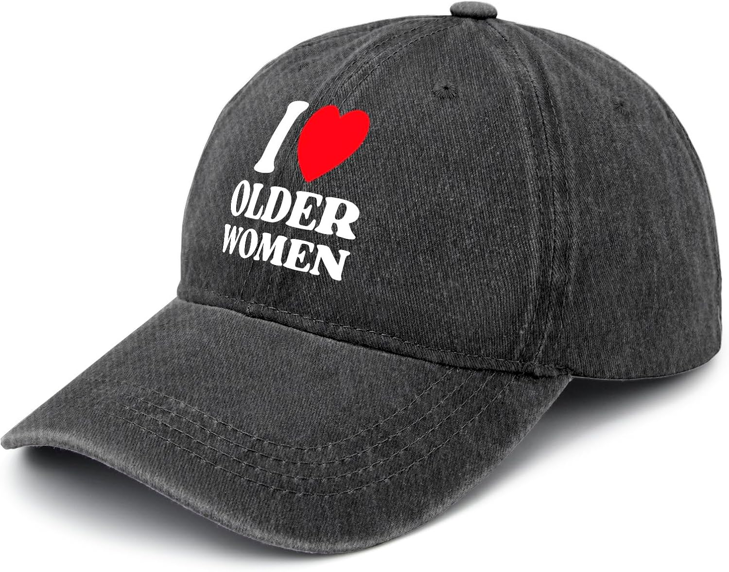 I like Older Women Hat for Men and Women Sun Hat Funny I like My Girls a Little Bit Older Vintage Hat Retros Sports Hat Dad image number 3
