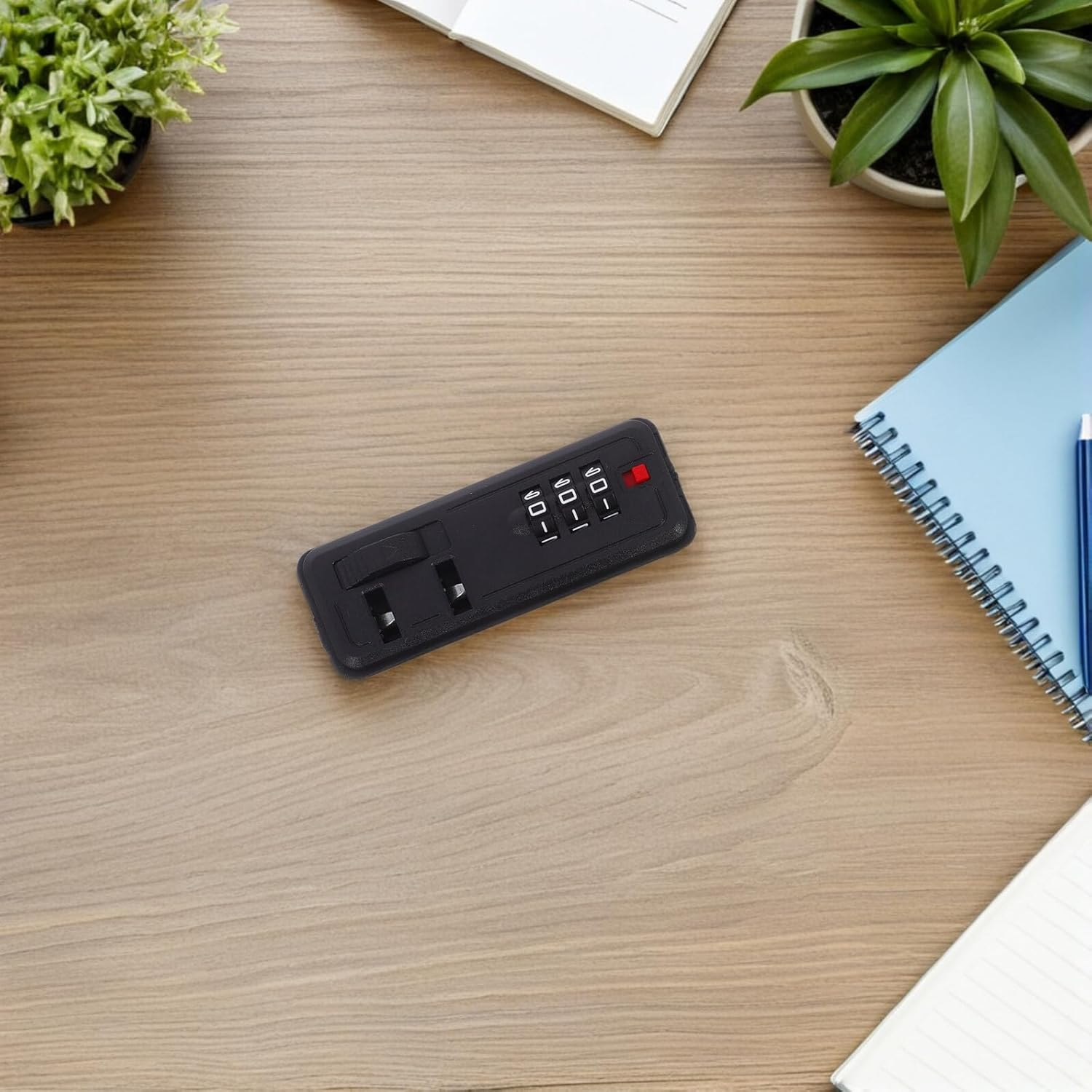 FINISPERSOO Self-Setting Combination Lock for Suitcases Flush Mount Travel Lock Digit DIY Password Reset Quick Release for Hard Case Essentials image number 1