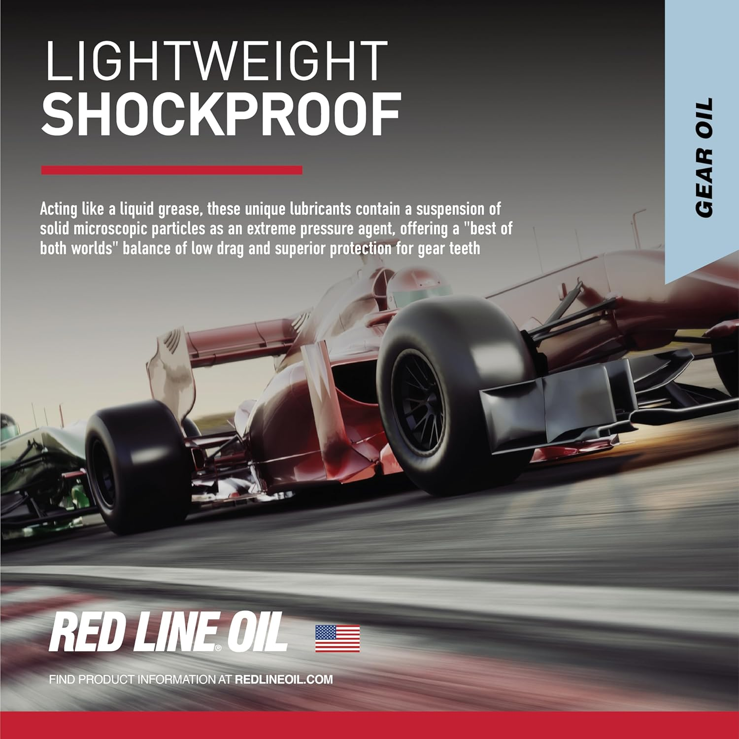 Red Line 58404 Lightweight Shockproof Gear Oil - 1 Quart Bottle image number 3
