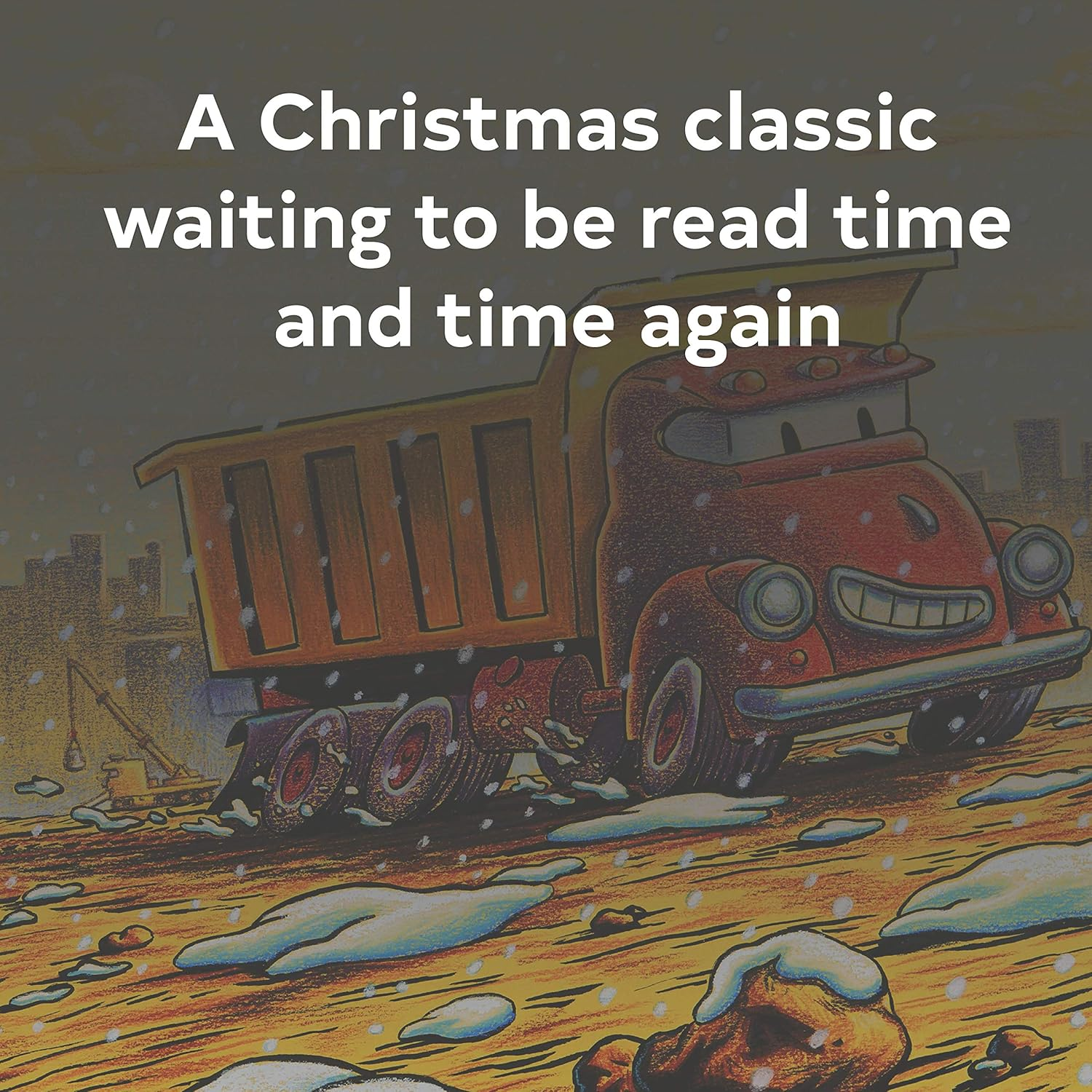 Construction Site on Christmas Night: (Christmas Book for Kids, Children'S Book, Holiday Picture Book) image number 2