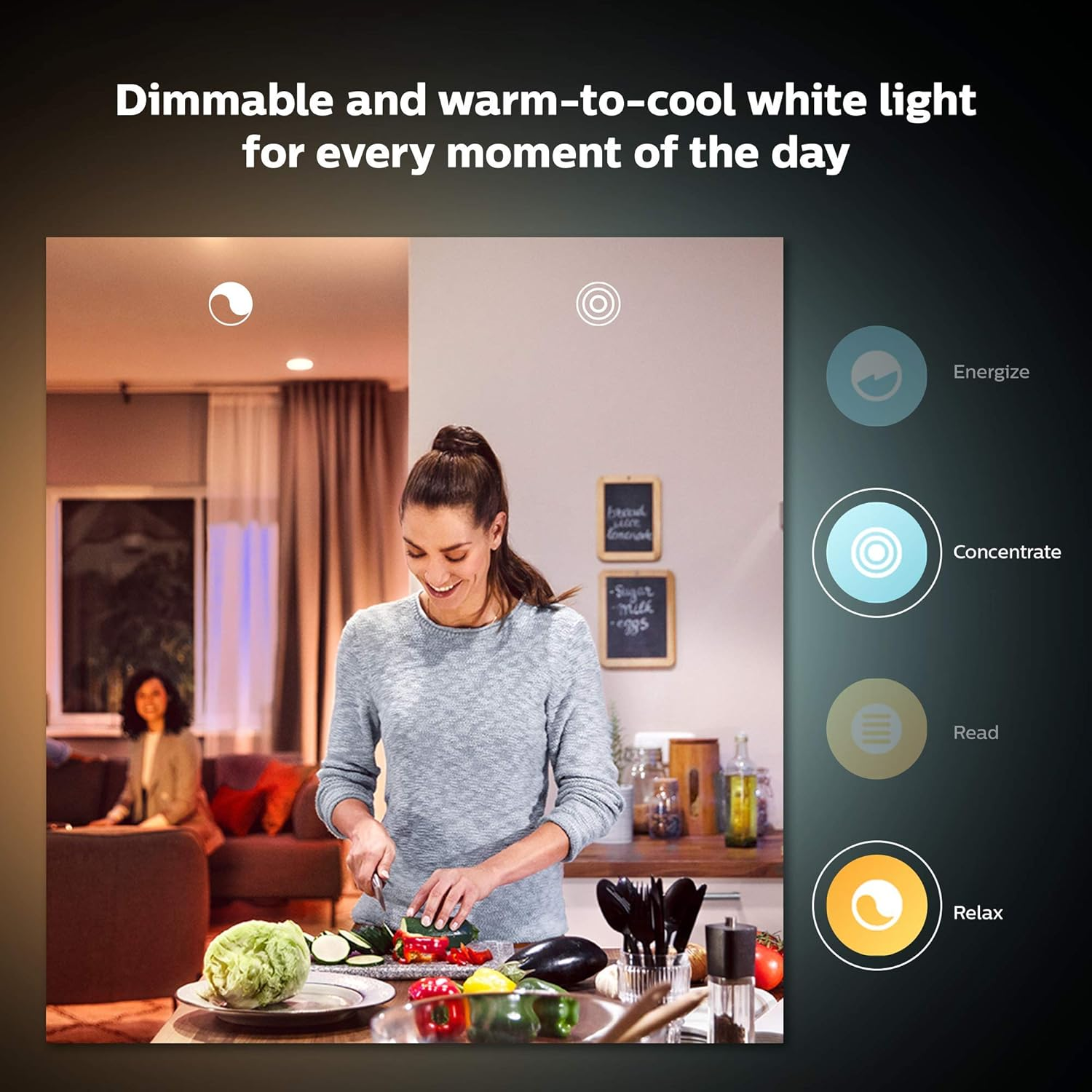 Philips Hue Philips E27 Hue White and Colour Ambiance Smart Bulb Starter Kit - Edison Screw E27 (Compatible with Bluetooth, Zigbee, Amazon Alexa, Apple Homekit, and Google Assistant) image number 5
