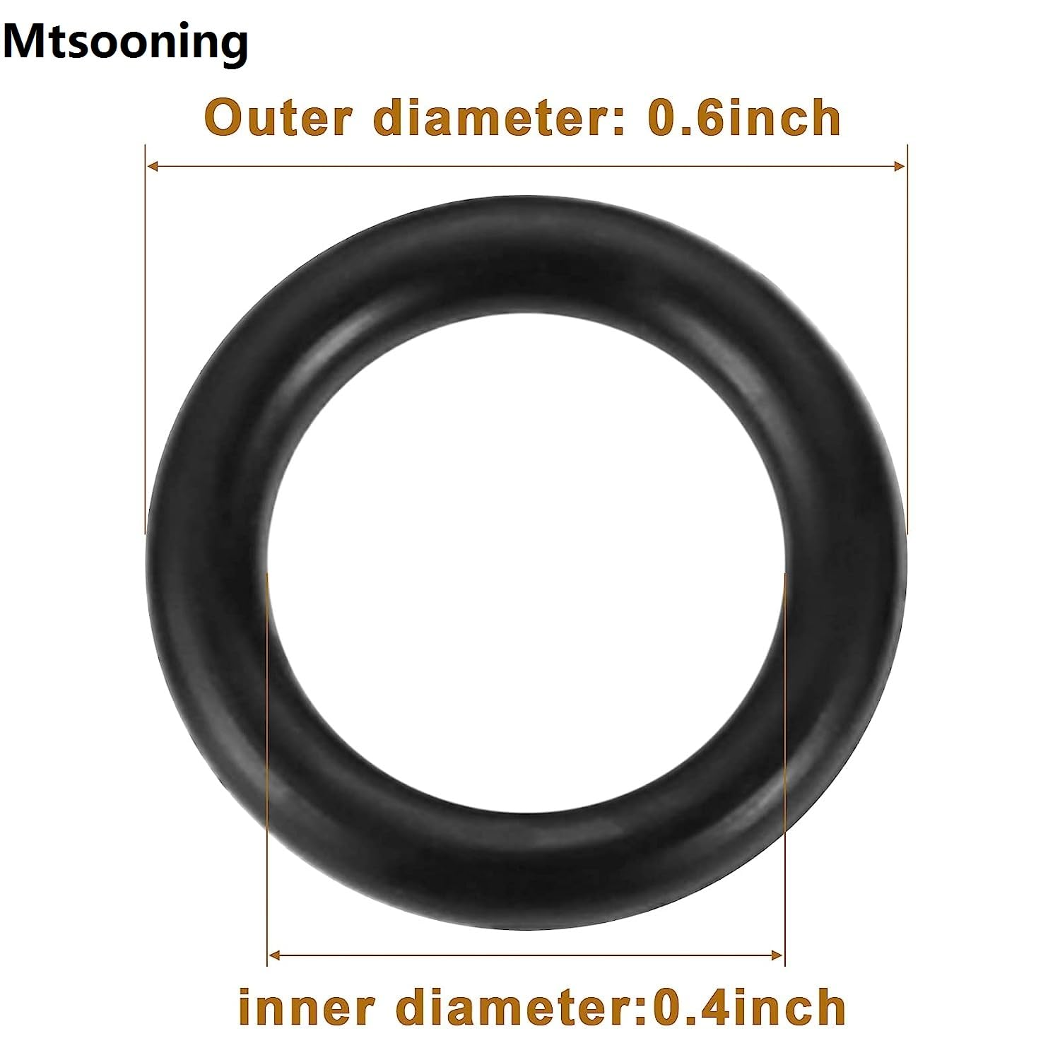 Mtsooning Propane Natural Gasket O-Ring, Gas Leakage Sealing O-Ring Gasket for Propane Tank Cylinder POL Connector (Pack of 20) image number 2