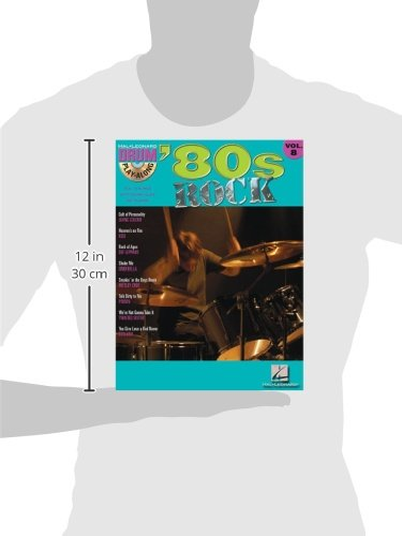 Hal Leonard Drum Play-Along Volume 8 80S Rock Book with CD image number 1