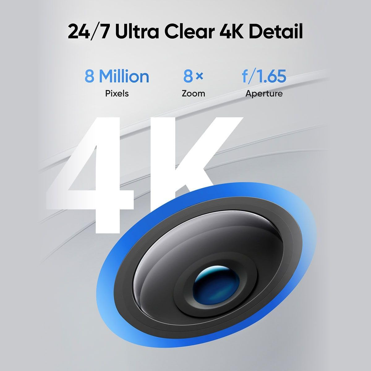 Eufy Security Eufycam E330 Add-On Camera - 4K Outdoor Smart Home Surveillance with Night Vision & Cross-Camera Tracking - Plug-In 24/7 Recording, Wi-Fi, Requires Homebase 3, Expandable Storage image number 6