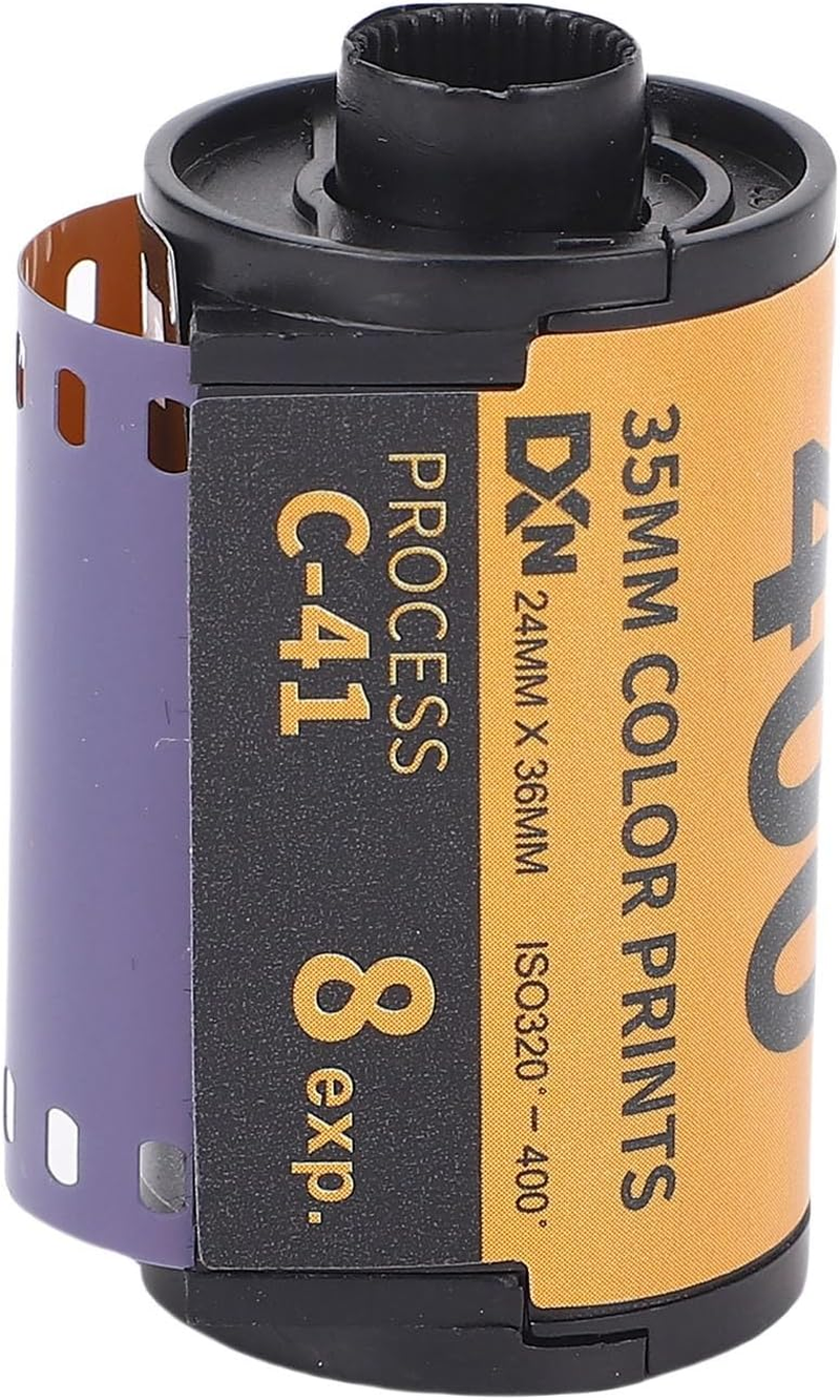35Mm Color Film, 320‑400 Color Print 35Mm Film, Fine Grain Wide Exposure Latitude HD Camera Color Film for 135 Camera, Camera Color Negative Film, Medium Contrast (8 Sheet) image number 5