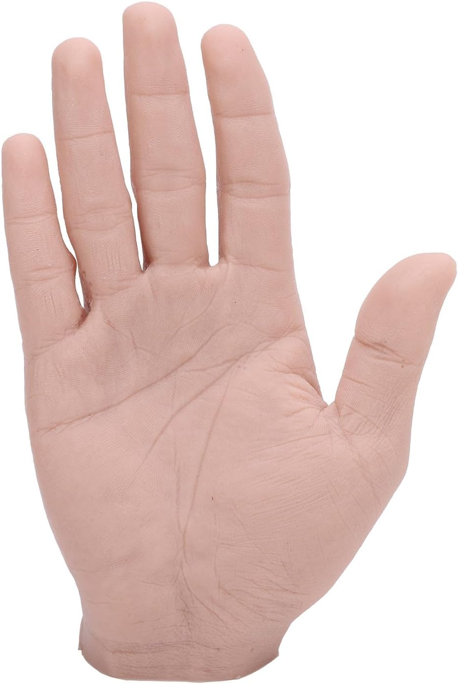 Silicone Male Hand Model, Fake Hand Flexible, Realistic Mannequin Hand for Jewelry Display, Photograph Props, Halloween, Performance, Practice, Painting, Teaching (Right Hand) image number 4