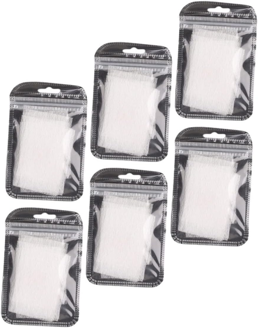 Minkissy Fiberglass Nail Repair Kit 60Pcs Professional Nail Extension Fiber Sheets Random Style