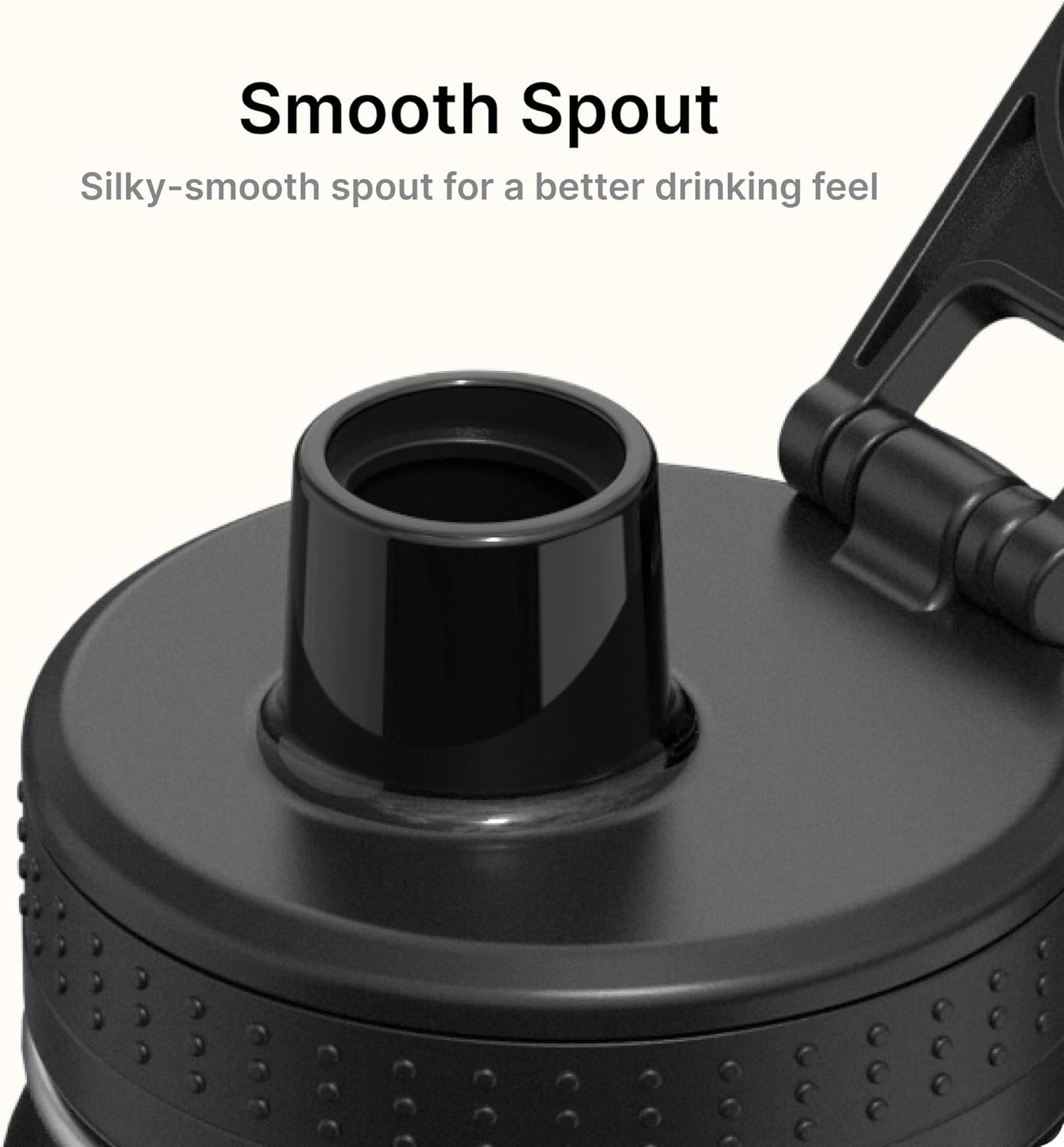 Kids Water Bottle 12 Oz Stainless Steel Insulated Water Bottle Wide Mouth with Leakproof Spout Lid-Sports Flask for Girl and Boy (Canyon Red-Black) image number 5