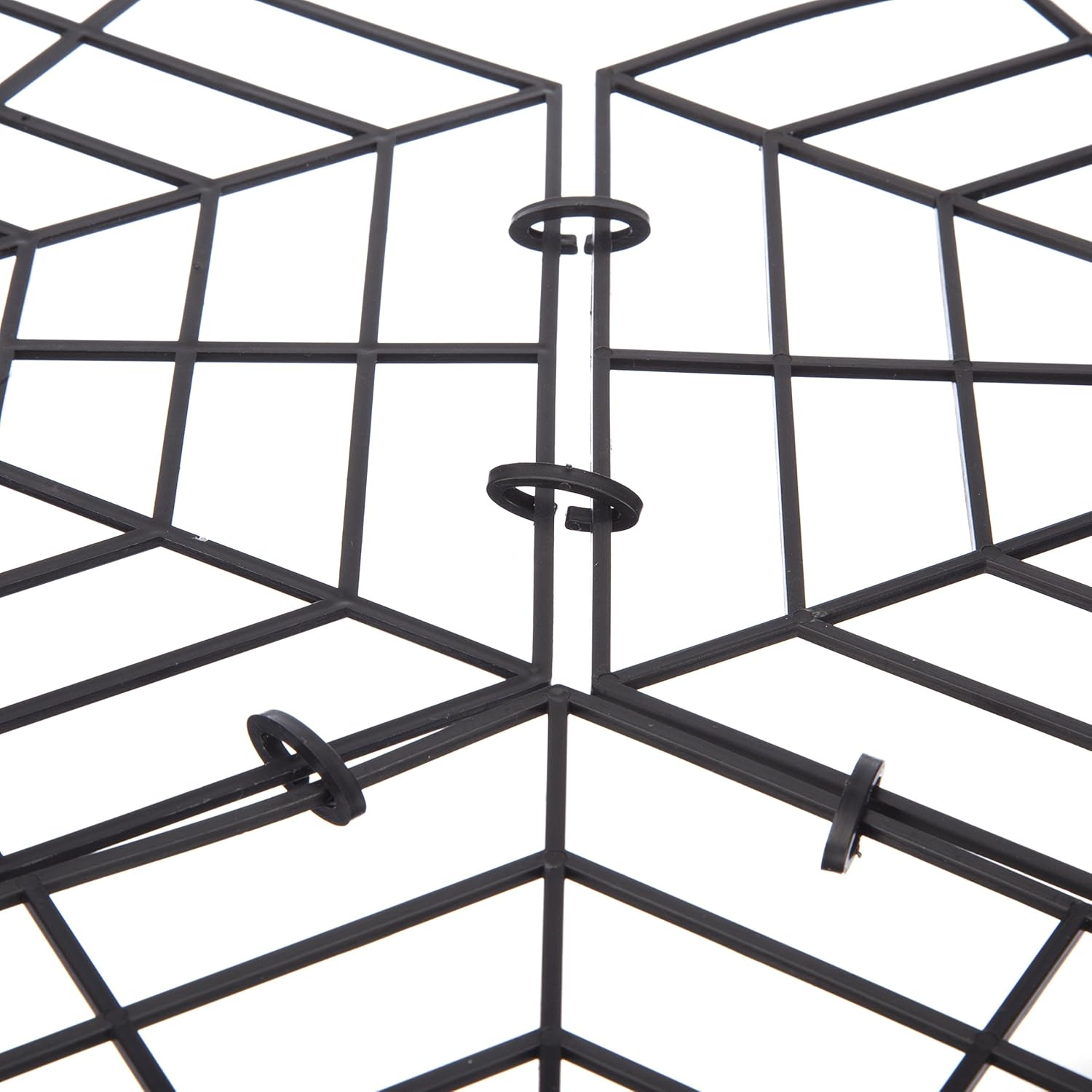 Katai 20 Pack Plastic Pond Guard Net Protector. Floating Heron Deterrent Complete with 2 Garden Plant Ties image number 1