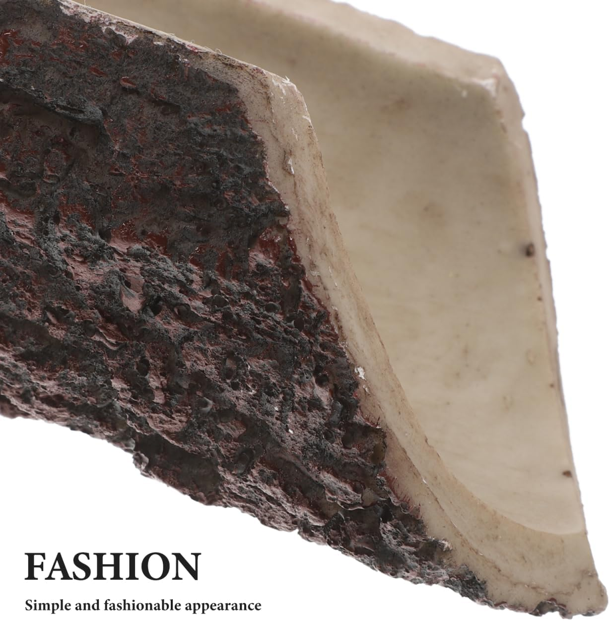 BESPORTBLE Simulated Tree Hole Hide House for Reptile Gecko and Fish - Realistic Resin Aquarium Terrarium Decor Multi-Functional Design 9 4X7 7X4 Cm image number 6